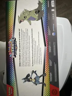 2X Pokemon Lucario Ex & Tyranitar Ex Premium Collection Prismatic Evolutions - Image 3