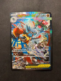 Mega Lucario ex SiR 179/132 - Pokemon TCG Mega Evolution Set - MEG Mint - Image 1