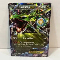Pokemon TCG Rayquaza EX XY73 XY Black Star Promo 2015 LP Condition - Image 1