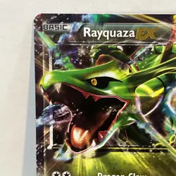 Pokemon TCG Rayquaza EX XY73 XY Black Star Promo 2015 LP Condition - Image 2