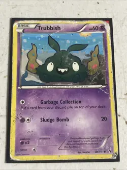 Pokemon TCG Trubbish Noble Victories 48/101 Regular Common - Image 1
