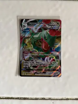 Pokemon Rayquaza VMAX 101/159 Crown Zenith Full Art Holo MINT CONDITION 101 RARE - Image 1