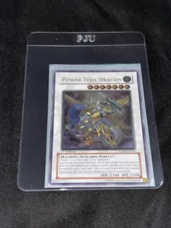 Yugioh! LP Power Tool Dragon - RGBT-EN042 - Ultimate Rare - 1st Edition NM - Image 1