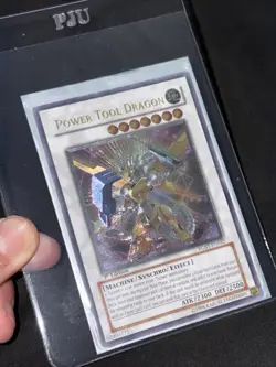 Yugioh! LP Power Tool Dragon - RGBT-EN042 - Ultimate Rare - 1st Edition NM - Image 2
