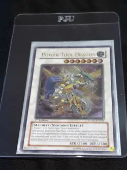 Yugioh! LP Power Tool Dragon - RGBT-EN042 - Ultimate Rare - 1st Edition NM - Image 3