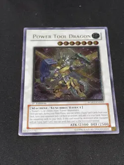 Yugioh! LP Power Tool Dragon - RGBT-EN042 - Ultimate Rare - 1st Edition NM - Image 4