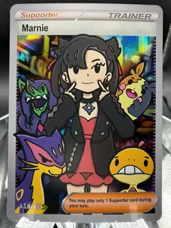 Marnie - After Skool Hobby - Parody Fan Art Trainer Card - Image 1