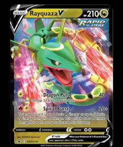 Rayquaza V SWSH147 SWSH: Sword & Shield Promo Cards Holo - Image 1