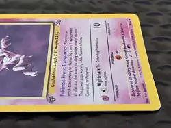HAUNTER 1999 Pokemon 1st Edition Fossil Set Holo Rare Card #6/62 - Image 4