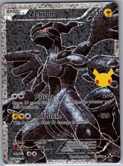 Zekrom 114/114 Celebrations: Classic Collection - Pokemon Card - NM - Image 1