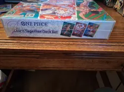 One Piece Card Game Learn Together Deck Set LT01 English Sealed - Image 4
