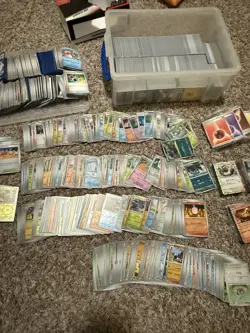 Pokemon TCG Bulk Card Lot 2390+ cards holo, reserves holos, energy holo non holo - Image 1
