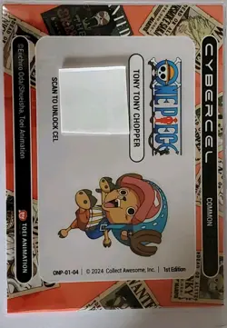One Piece Cybercel Tony Tony Chopper Series 1- 1st Edition Common New Unscanned - Image 4