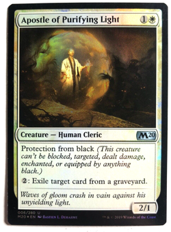 Apostle of Purifying Light FOIL 006/280 Core Set 2020 MTG Magic the Gathering NM - Image 1