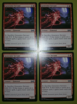 Generator Servant x4 Ultimate Masters 4x Playset Magic the Gathering MTG - Image 1