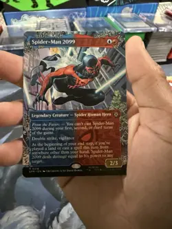 MTG Spider-Man 2099 (0216) (Borderless) Marvel's Spider-Man Regular - Image 3