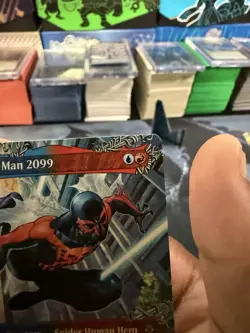 MTG Spider-Man 2099 (0216) (Borderless) Marvel's Spider-Man Regular - Image 5