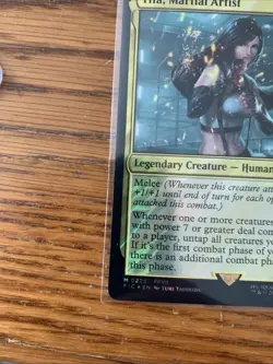 1x Tifa, Martial Artist 0225, Surge Foil, Final Fantasy, Magic MTG NM - Image 5