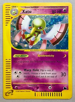 Pokemon Xatu #H32/H32 Holo Rare With Swirl - 2003 Skyridge Set - NM Condition! - Image 1
