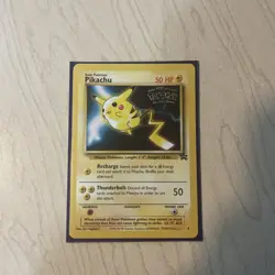 1999 Pokemon the First Movie Black Star Dragonite, Mewtwo, Pikachu, & Electabuzz - Image 4