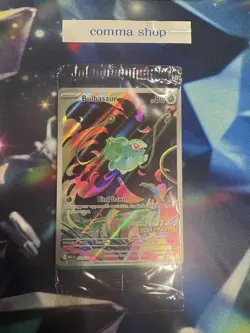 Bulbasaur - Pokemon TCG (Mega Evolution Stamped) 133/132 Holo (Sealed) - Image 1