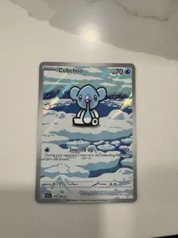 2025 Pokemon TCG - Black Bolt Cubchoo 109/086 Illustration Rare - Image 1