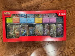 Pokemon Prismatic Evolutions Mini Tins 8-Pack Sealed Brand New! Look! Rare! - Image 1