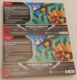 [2 Pack] Pokemon TCG Masks of Ogerpon Premium Collection Box 🔥Sealed New - Image 3