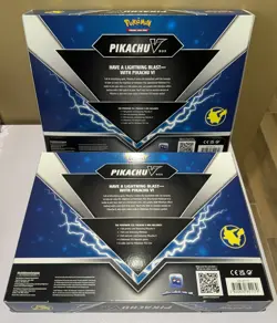 Pokemon Pikachu V Box Factory Sealed - Lot Of 2 - Image 2