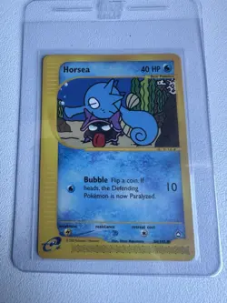 Horsea 84/147 Aquapolis WOTC Vintage Pokemon 2002 - Image 1