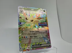 Leafeon ex 006/131 [Stamped Promo] Prismatic Evolutions Pokemon TCG ✅NM / MINT✅ - Image 2