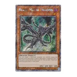 Yu-Gi-Oh! Black Metal Dragon (Platinum Secret Rare) - Quarter Century Stampede - Image 1