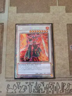 YUGIOH CRIMSON BLADER RA04-EN161 PLATINUM RARE 1ST ED NM - Image 1