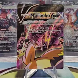 Morpeko V-Union 4 Card Set SWSH287-290 Black Star Promo Pokemon TCG Cards - Image 2