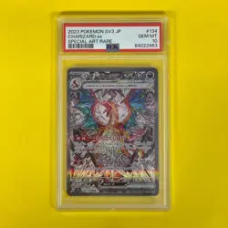 【FAST】PSA 10 Charizard ex SAR 349/190 & SV4a 134/108 SV3 Pokemon Card Japanese - Image 2