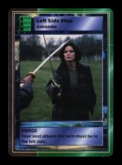 Left Side Step Amanda Highlander: The Card Game Trading Card CCG - Image 1