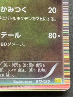 Pokemon card Druddigon 017/020 1st Japanese Pocket Monster NINTENDO Holo Rare - Image 5