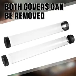 4 Pcs Playmat Tube Round Compatible with MTG Play Mat Holders 16.14 Inch Play... - Image 3