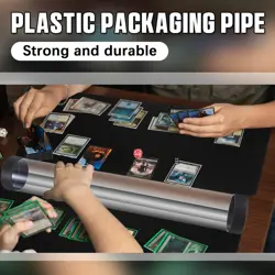 4 Pcs Playmat Tube Round Compatible with MTG Play Mat Holders 16.14 Inch Play... - Image 4