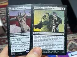 GERMAN Fbb Infernal Tutor Dissension + Slaughter Pact • Mtg (1804) - Image 1
