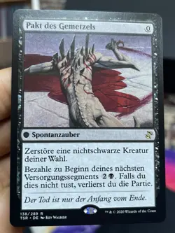GERMAN Fbb Infernal Tutor Dissension + Slaughter Pact • Mtg (1804) - Image 4