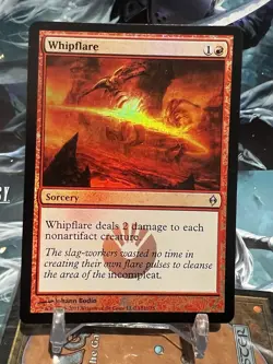 MTG | Whipflare [New Phyrexia] ✨FOIL✨ - Image 1