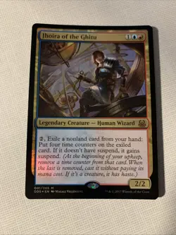 Jhoira of the Ghitu #1 (Foil) (LP) Mind vs Might DDS Magic MTG - Image 2