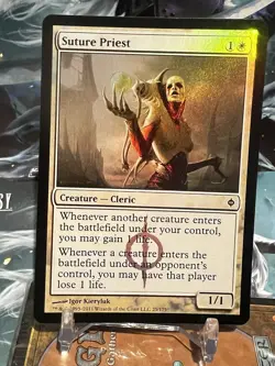 MTG | Suture Priest [New Phyrexia] ✨FOIL✨ - Image 1