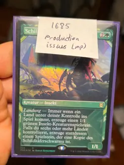 GERMAN Showcase Foil Unplayed Scute Swarm • Production Issues • Mtg (1685) - Image 4