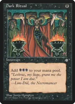 Dark Ritual Ice Age Magic The Gathering MTG Card - Image 1