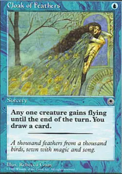 Cloak of Feathers - Medium Play MTG Portal - Image 1