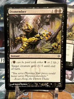 MTG | Dismember [New Phyrexia] NF - Image 1