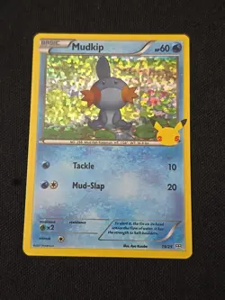 Mudkip 019/025 McDonald's 25th Anniversary Holo Rare Pokemon TCG Near Mint - Image 1