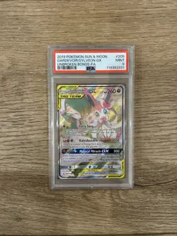2019 Pokemon SM Unbroken Bonds Gardevoir & Sylveon Alt Art PSA 9 - Image 1